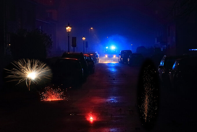 Einsatz Feuerwerk