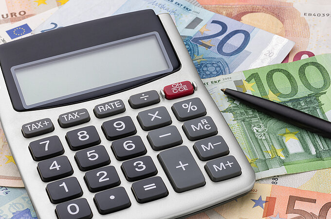 Taschenrechner Geld