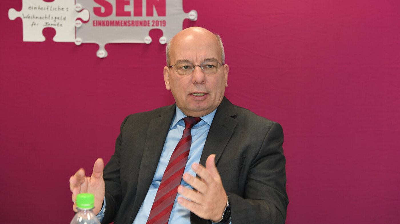 Wendt beim dbb Branchentag in Magdeburg