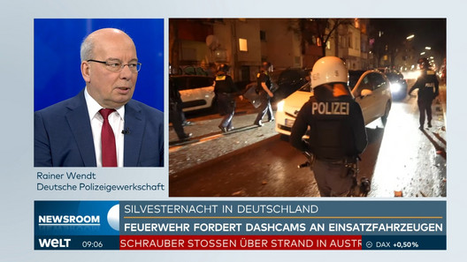 Rainer Wendt Silvesternacht WELT-TV