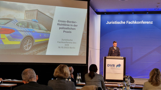 Stefan Pfeiffer bei DVR Tagung