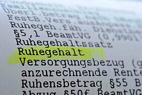 Ruhegehalt Bundespolizei Beamte