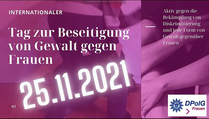 Tag zur Beseitigung von Gewalt gegen Frauen