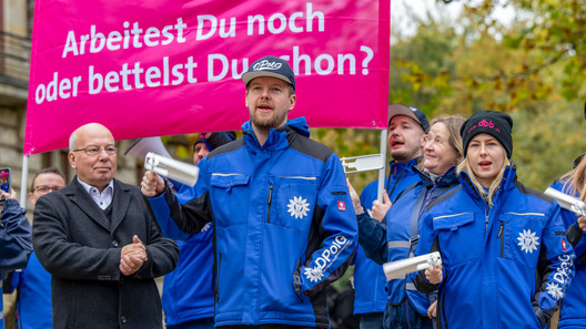 Kundgebung Junge Polizei Bremen