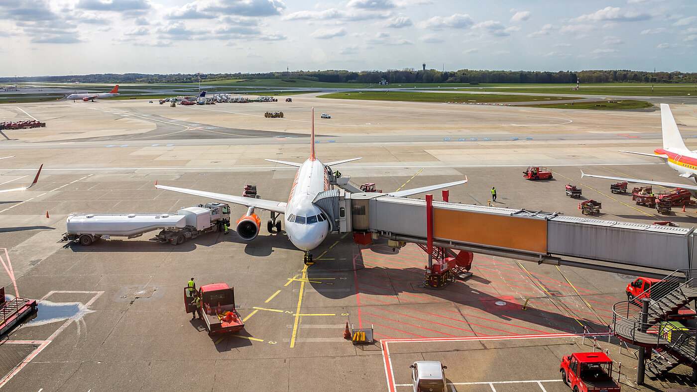 Flughafen Flugzeug