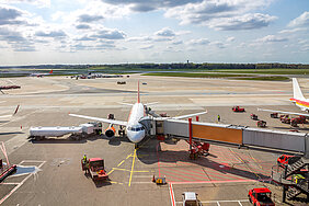 Flughafen Flugzeug