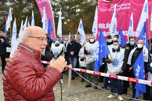 Einkommensrunde DPolG dbb Demonstration in Potsdam