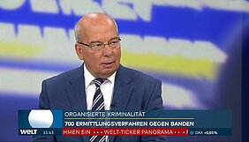 WELT-TV Rainer Wendt Organisierte Kriminalität