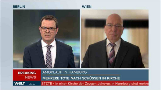 Rainer Wendt bei WELT-TV Amoklauf Hamburg