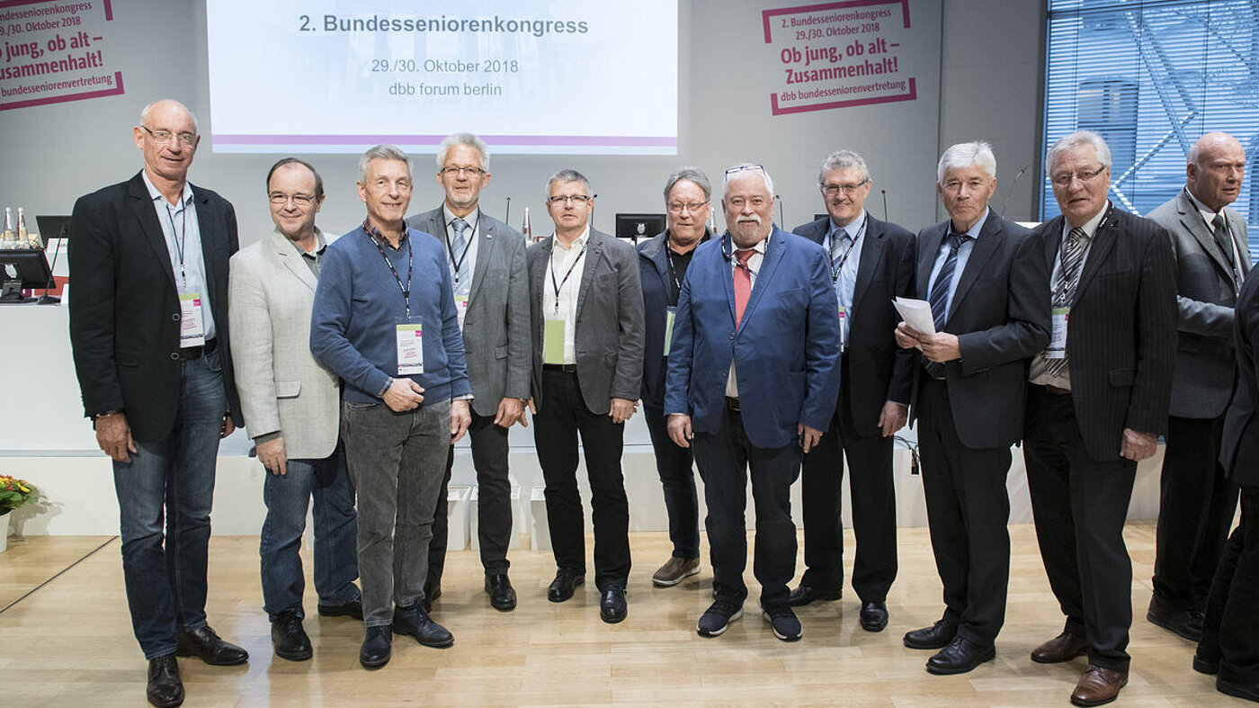 DPolG Delegation auf dem dbb Bundesseniorenkongress