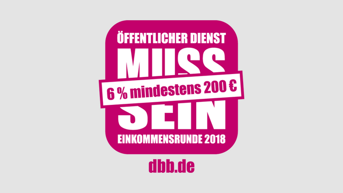 Einkommensrunde 2018 Einkommensrunde 2018
