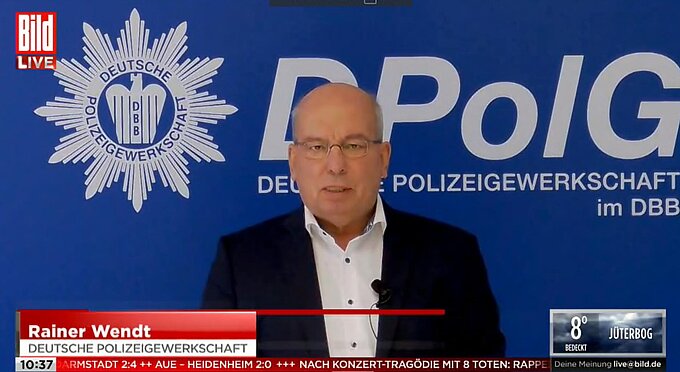 Rainer Wendt BILD TV _ Gefahr durch Zuwanderung Rainer Wendt BILD TV _ Gefahr durch Zuwanderung