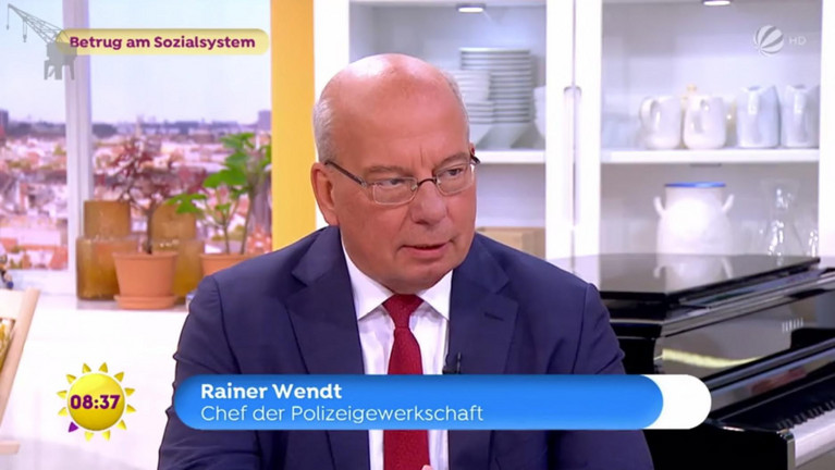 Rainer Wendt Sat1 Frühstücksfernsehen