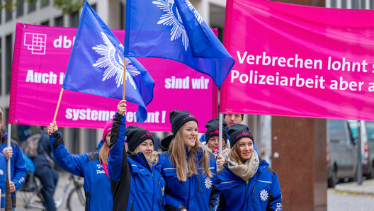 Kundgebung Junge Polizei Bremen