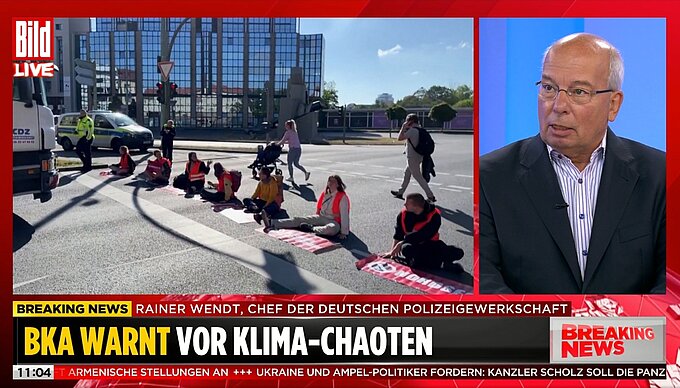 Rainer Wendt bei BILD TV