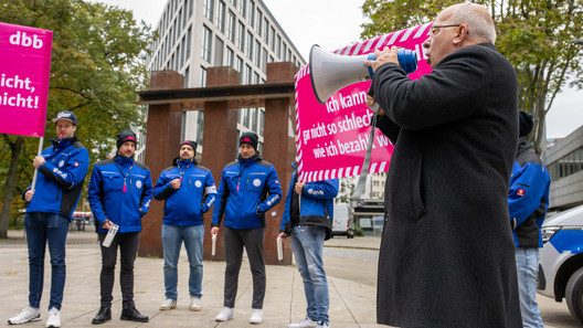 Kundgebung Junge Polizei Bremen