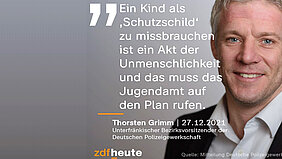 Thorsten Grimm DPolG zdf heute Thorsten Grimm DPolG zdf heute