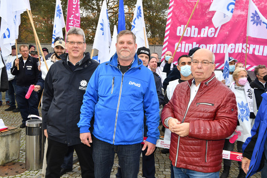 Einkommensrunde DPolG dbb Demonstration in Potsdam