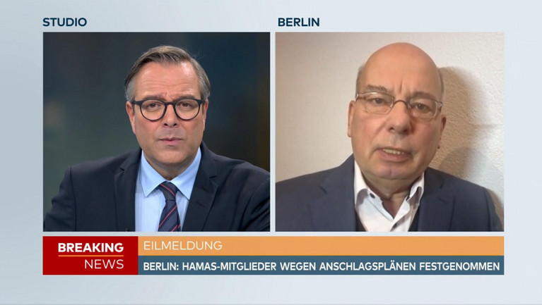 DPolG Bundesvorsitzender Interview WELT-TV