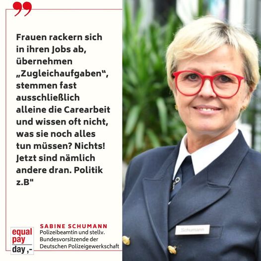 DPolG Frauenvertretung Equal Pay Day