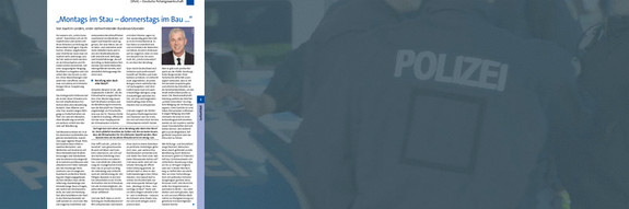 Zur aktuellen Ausgabe des Magazins Polizeispiegel