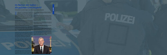 Zur aktuellen Ausgabe des 
Magazins Polizeispiegel