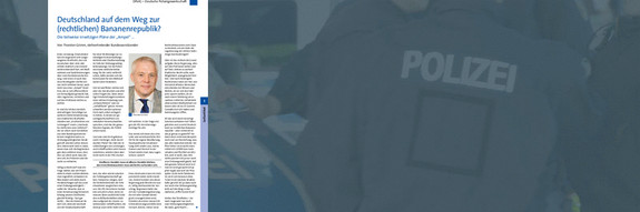 Zur aktuellen Ausgabe des Magazins Polizeispiegel